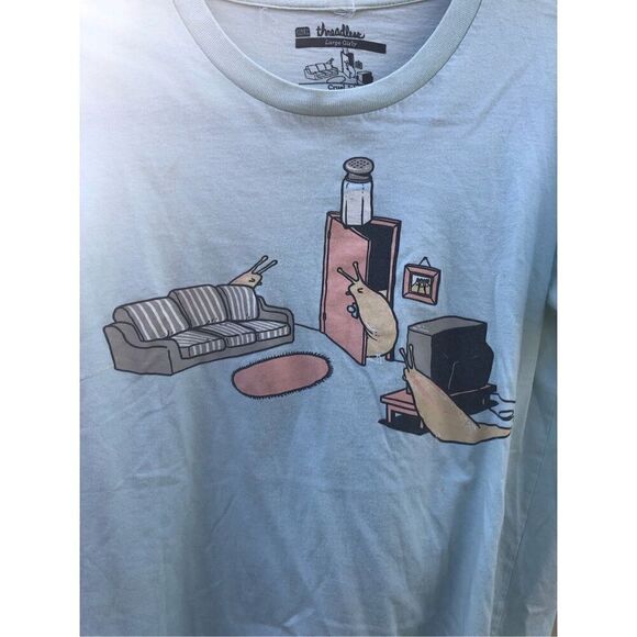 Threadless Slug T-Shirt Large Girly - Picture 4 of 4